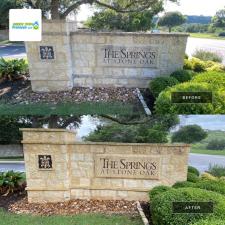 Springs at Stone Oak Neighborhood Park Exterior Cleaning 0